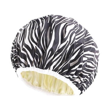 TopLLC Bonnet de Douche Imprimé Couleur Ding Doublure Bonnet de Soins Cap PE Masque de Soins Bonnet de Maquillage Bonnet de Nuit