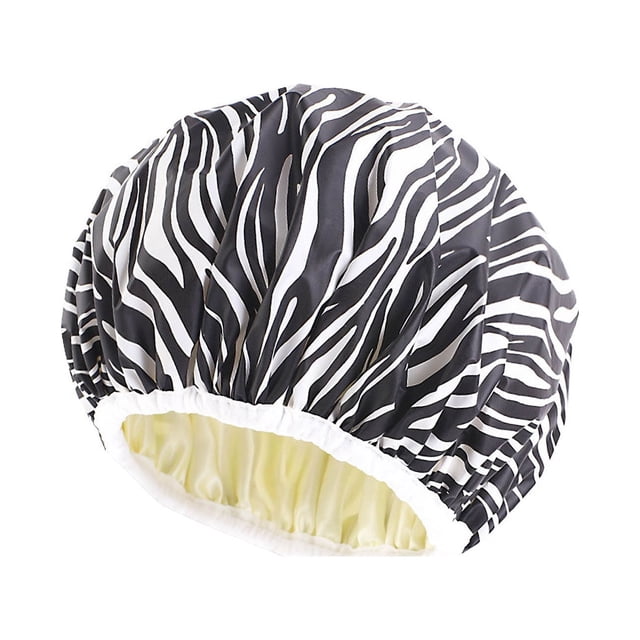 Printed Shower Cap Color Ding Lining Hair Care Cap PE Care Mask Makeup Cap Sleeping Cap