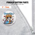 thumbnail image 2 of VEVOR 3 inch Pin Back Button Parts for Button Maker Machine (200 Sets), 2 of 9