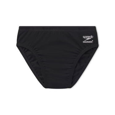 Speedo Maillot de Bain Garçon Jeunesse Slip Endurance+ Uni - Speedo Noir, Taille : 24YTH