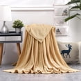 thumbnail image 2 of Boovnll Throw Blanket, Super Soft & Warm Super Soft Warm Warm Fleece Blanket Throw Rug Sofa Bedding, Blankets, Blanket, 2 of 3