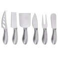 thumbnail image 2 of Oleegame 1PC Kitchen Utensils Set Six Piece Stainless Steel Cheese Set Cheesecake Fork Sharp Cutter Multifunctional Suitable For Baking Tools Silver, 2 of 9