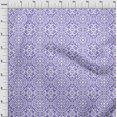 thumbnail image 4 of oneOone Rayon Purple Fabric Asian Block Floral Sewing Craft Projects Fabric Prints By Yard 56 Inch Wide, 4 of 4