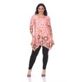 thumbnail image 2 of White Mark Tunique pour Femmes à Manches 3/4 en Jersey, 2 of 5