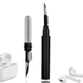 thumbnail image 3 of Basdi Earbuds Cleaning Kit - 2-In-1 Pro Cleaning Tool for Wireless Earphones, Bluetooth Headphones & Camera, Soft Brush & Precision Picks, Safe & Portable for Daily Device Maintenance, Black, 3 of 9