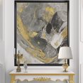 thumbnail image 2 of Designart Marble Gold and Black II Framed Wall Art, 2 of 3