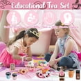 thumbnail image 4 of DEBGFS Ensemble de 38 Pcs Unique de Jeu de Rôle Interactif pour Fête du Thé pour Filles Enfants, 4 of 7