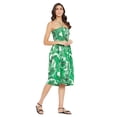 thumbnail image 3 of Oussum Robe Tube Courte pour Femmes Sans Manches, Robes d'Été, Vert, 3 of 7