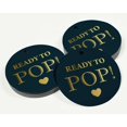 thumbnail image 3 of Inkdotpot Pack Of 100 Real Gold Foil Paper Tags Ready To Pop Baby Shower Favor Hang Tags, 3 of 6