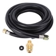 thumbnail image 2 of High Pressure Gas Line Hose QCC1 20ft 3/8in Female to 1/8in MNPT RV Gas Line for Grill Fire Pit Heater, 2 of 7