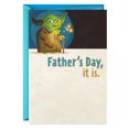 thumbnail image 1 of Hallmark Star Wars Father's Day Card (Yoda, Celebrate You, We Must), 1 of 6