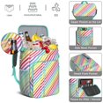 thumbnail image 3 of Modern Insulated Backpack Cooler 20L - Soft Cooler Bag for Camping & Beach - Artistic Colorful Abstract Design with Multiple Pockets, 3 of 5