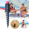thumbnail image 1 of Heliisoer Parasol de Plage Ancre de Sable Parasol de Plage, 1 of 9