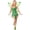 Green, variant on Diconna Women 2 Piece Cosplay Costume, Green Fairy Dress with Butterfly Wings Fairy Costume for Themed Party