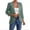 Z1-Green-lightweight cardigan, variant on Frostluinai Womens Cardigans 3/4 Sleeve Hollow Out Eyelet Cardigans Open Front Solid Lightweight Cardigans Casual Draped Ruffle Cardigans