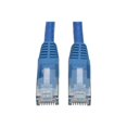 thumbnail image 1 of Eaton Tripp Lite Series Câble Ethernet Cat6 Gigabit Moulé Sans Accroc (UTP) (RJ45 M/M), PoE, Bleu, 35 Pi (10,67 m) - Câble de Raccord - RJ-45 (m) vers RJ-45 (m) - 35 Pi - UTP - CAT 6 - IEEE 802,3ba - Moulé, Sans Accroc, Uni - Bleu, 1 of 2