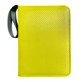 thumbnail image 2 of HILABEE 9 Pocket Binder Binder Photocard Zipper Portable Waterproof Trading Card Yellow B, 2 of 9