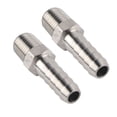 thumbnail image 4 of Barb Joint, Stable Female Thread Pipe Fitting, Stainless Steel 2PCS For Fast Connection Pneumatic Equipment BSPT1/4-10mm, 4 of 8