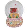 thumbnail image 5 of Northlight Gingerbread House Boule à Neige Musicale de Noël - 6,5 Pouces, 5 of 5