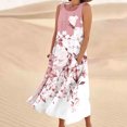 thumbnail image 2 of DPTALR Robes Longues Sans Manches pour Femmes, Décontractées, Confortables, Mignonnes, pour Filles, 2 of 4