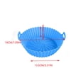 thumbnail image 3 of Foldable Non-Stick Fryer Tray for 7.1 Inch Air Fryers - Dishwasher Safe Baking Pan & Accessory, 3 of 7