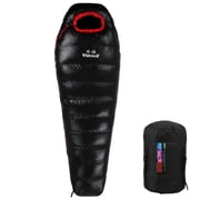 Women Men 95% White Duck Down Lightweight Sleeping Bag with Storage Bag for Backpacking Camping Hiking Traveling