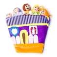 thumbnail image 2 of kurtrusly Christmas Finger Puppet Toy Christmas Cloth Gloves Home Decoration, 2 of 6