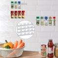 thumbnail image 4 of 4 Strips Spice Racks, Adhesive Spice clip gripper clips, Holds 20 Spice Jars, Extra Strength, 4 of 8