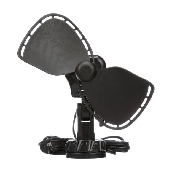 Caframo Limited Fan 757CA24BBX Ultimate; 7 Inch; 2 Speed; Cabin Type; 24 Volt; Black; Adjustable Tilting Head; Direct Wire Plug; With Permanent Screw-Down Mount