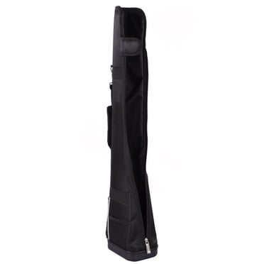 Sac pour Club de Golf, Nylon Durable, Portable pour Transporter 1 à 3 Clubs, Poche à Glissière, avec Sangle pour l'Entraînement Pratique, Noir