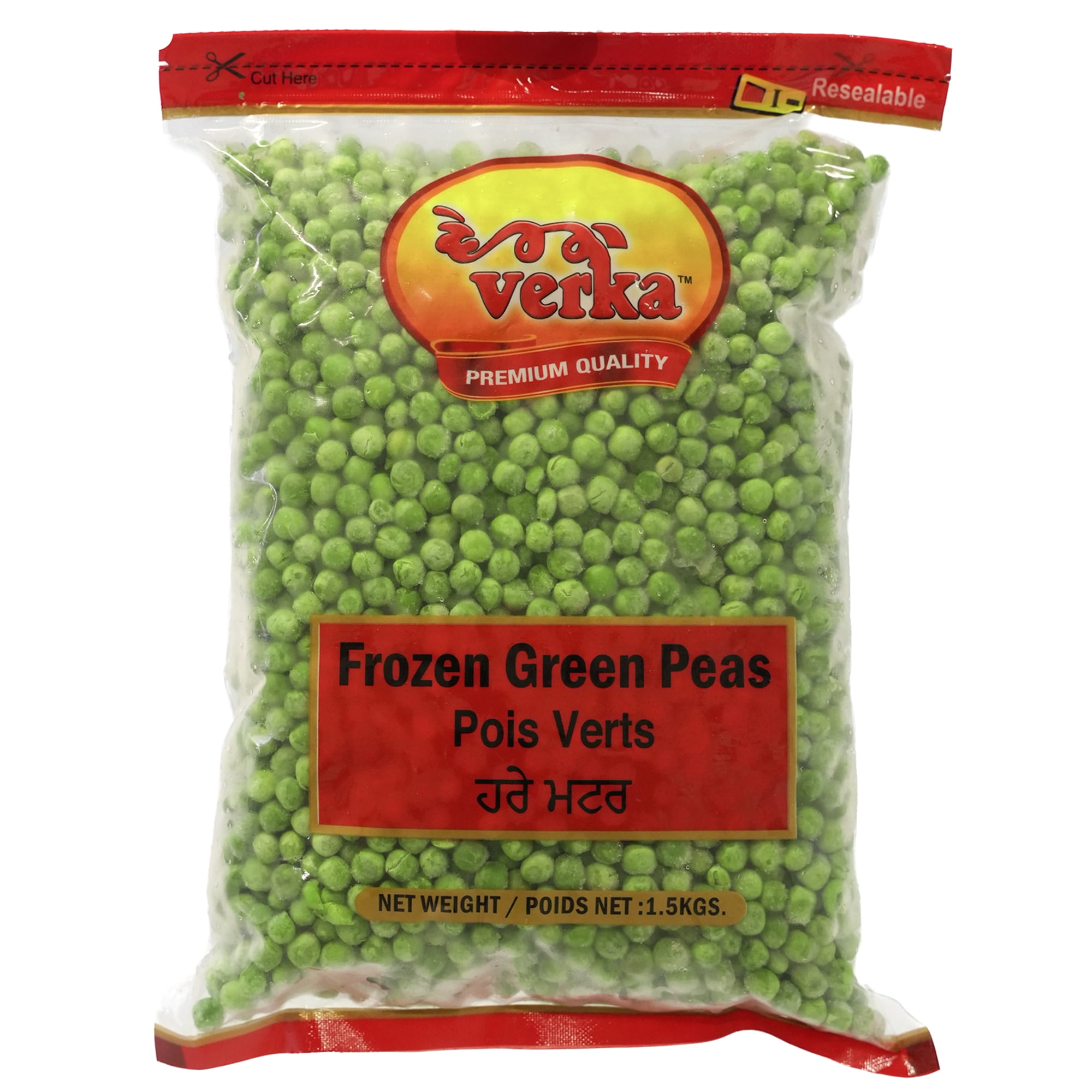Verka Surgelés Petits Pois, 1.5kgs