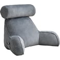 thumbnail image 1 of Bed Rest Reading Pillow, Large Adult Backrest Lounge Cushion, Back Support With Arm Rests For Sitting Up In Bed Relaxing Watching Tv, 1 of 3