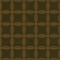 thumbnail image 1 of Ahgly Tapis d'Intérieur Lavable en Machine Carré Transitionnel Brun Bronze Foncé, 4 Pieds Carré, 1 of 7