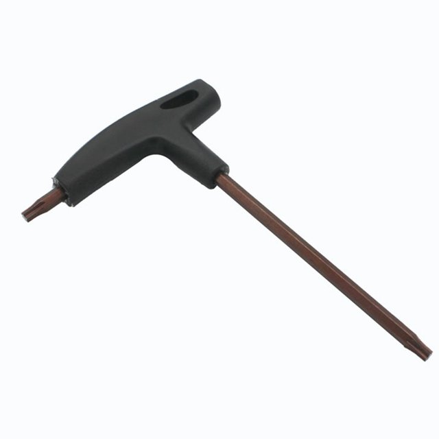 New Disc Brake Wrench T Handle Torx Wrench T Handle Wrench High Strength Bike Brake Disc T25 Wrench Repair Tool For Bicycle