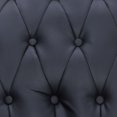 thumbnail image 5 of vidaXL Chaise Longue en Similicuir Noir, 5 of 5