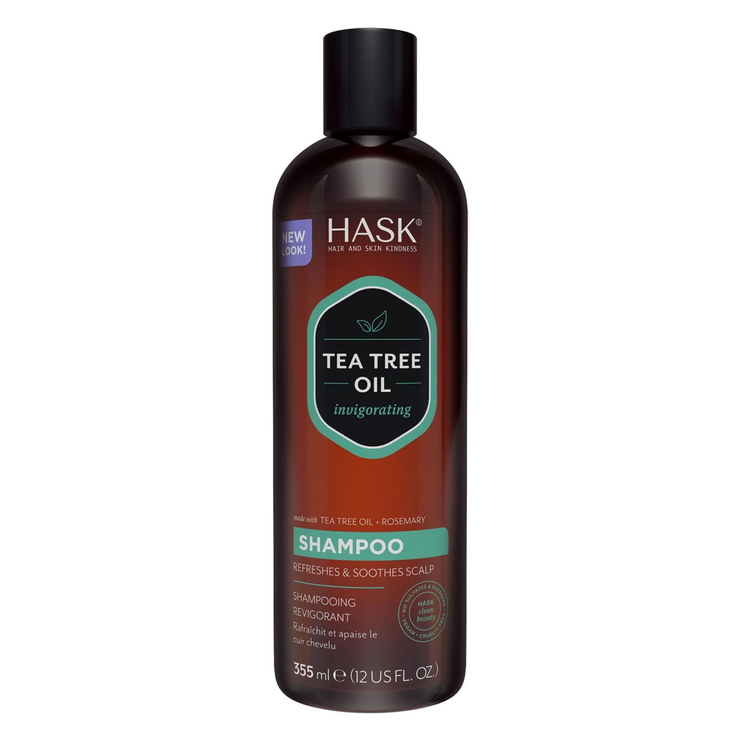 HASK® Tea Tree Oil & Rosemary Invigorating Shampoo