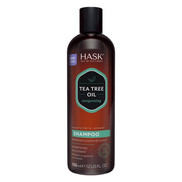 HASK® Shampooing Revigorant à l'Huile d'Arbre à Thé et au Romarin