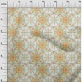 thumbnail image 3 of oneOone Viscose Chiffon Orange Fabric Asian Tile Traditional Craft Projects Decor Fabric Printed By The Yard 42 Inch Wide, 3 of 4