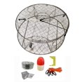 thumbnail image 1 of Stainless Steel Wire Crab Trap with Crabbing Accessory Kit, 1 of 2