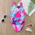 thumbnail image 3 of Hiiyo Teen Girls Quick Drying One-Piece Swimsuit Bathing Suit Swimwear, 3 of 6