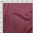 thumbnail image 2 of oneOone Polyester Lycra Fabric Fish Block Print Fabric By The Yard 56 Inch Wide, 2 of 4