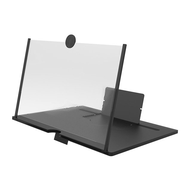 WIFKLSIIPG 10 Inch 3D Screen Magnifier Mobile Phone Screen Video Magnifying Glass Desktop Stand Magnifying Screen Mobile Phone Stand