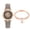 C, variant on RKSTN Watches for Women Watches Set S Tarry Sky Ladies Bracelet Watch Casual Leather Sports Q Uart Watches