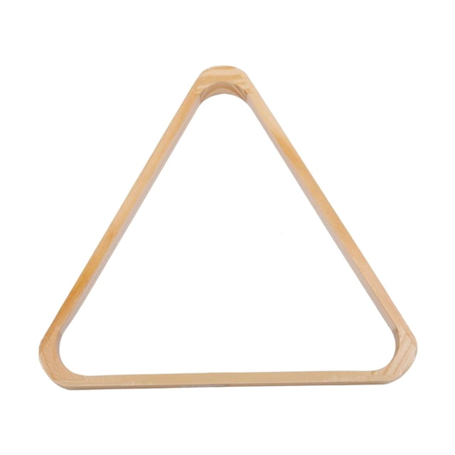 Maoww Support Triangulaire de Billard Support Diamant Trépied en Bois Accessoires