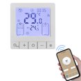 thumbnail image 1 of Riwcyla Smart Thermostat for Home WiFi Voice App Programmable Temperature Control IP20 Protection 24H Timed On/Off Digital Thermostat for 3A Water Underfloor Heating Compatible with Home, 1 of 6