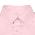 thumbnail image 4 of Dress Shirts for Men with Pocket Long Sleeve Big & Tall Tshirts Shirt Button-Down Collared Wrinkle-Free Solid Color Business Work Tops, 4 of 5