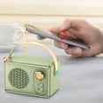 thumbnail image 3 of TIMIFIS Bluetooth Haut-Parleurs Sans Fil Rétro Haut-Parleur Bluetooth Extérieur à Brancher Disque en U Audio Mini Haut-Parleur Bluetooth Portable Audio pour Ordinateur Cadeau, 3 of 6