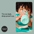 thumbnail image 4 of Tommee Tippee Insulated Sporty Spout Bottle, 2x9oz, 12 Months+ No Spill Toddler Water Bottle, Two-Piece Valve Helps Stop Spills, Pink and Mint, 4 of 6