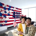 thumbnail image 3 of EGNMCR Room Decor,, Independence Day Decorations Congratulations Independence Day Banner Holiday Party Decorations Hanging Flags Patriotic Decorations Photo Backdrops Independence Day Decorations, 3 of 6