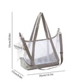 thumbnail image 3 of Tyidzon Transparent Nylon Mesh Cats Bag Portable Pet Bag Foldable Handheld Cats Bag, 3 of 6